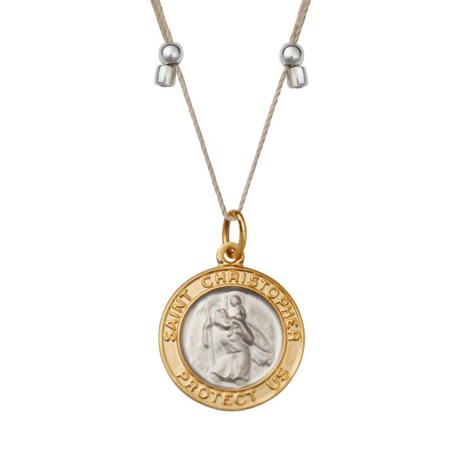 &Livy - Saint Christopher Protection Necklace - Snagged & Bagged