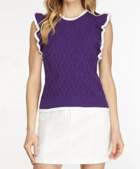She + Sky - game day top