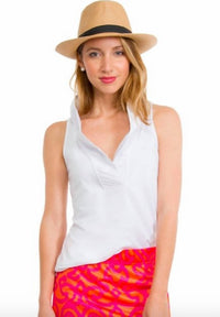 Gretchen Scott - Ruffleneck Sleeveless Top