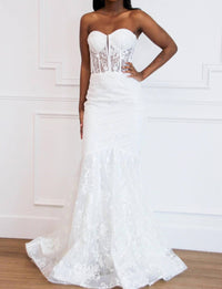 Cinderella Divine - Into the Night Bustier Wedding Dress