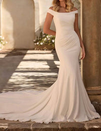 Sophia Tolli - Soft Chiffon Bridal Wedding Gown