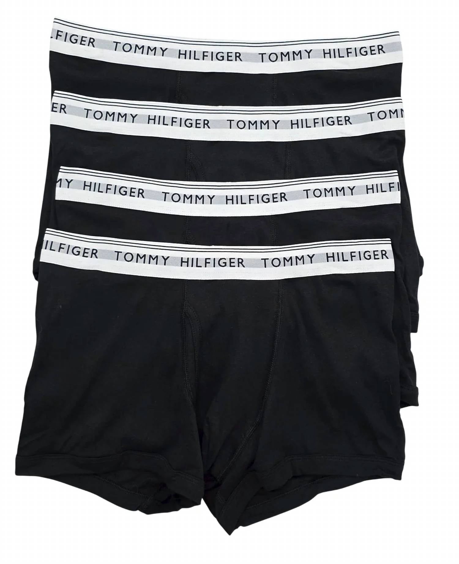 Tommy Hilfiger - Men's Cotton Classics 4-pack Trunk