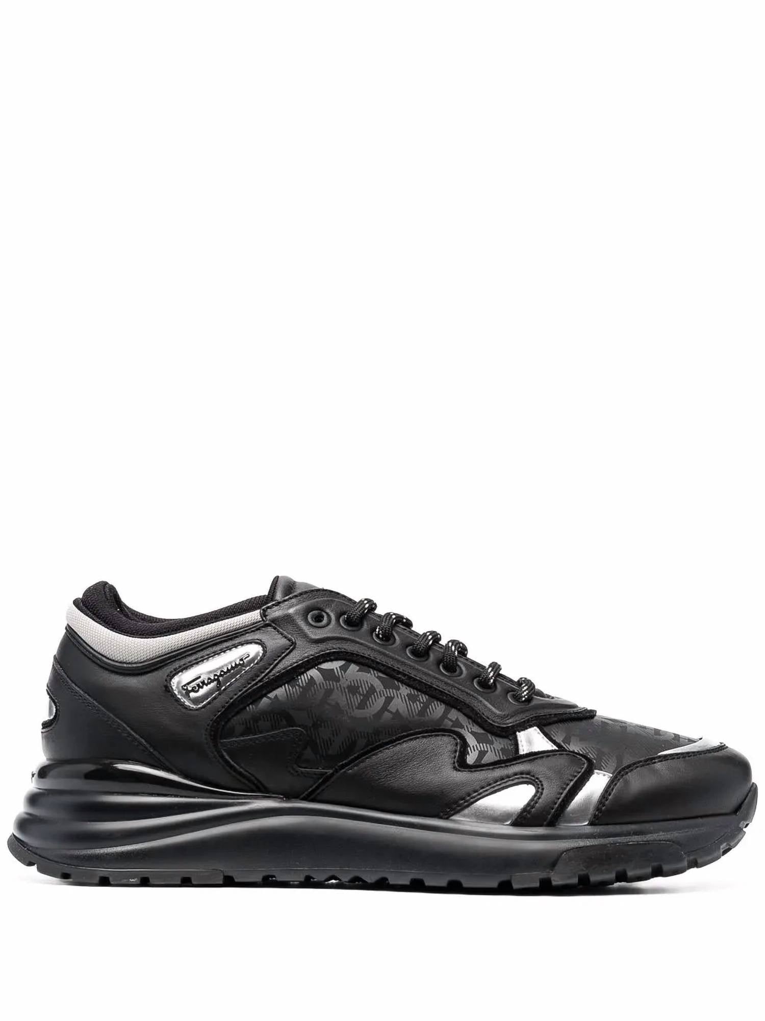Salvatore Ferragamo - Men's Gancini Rainbow Low-top Sneakers