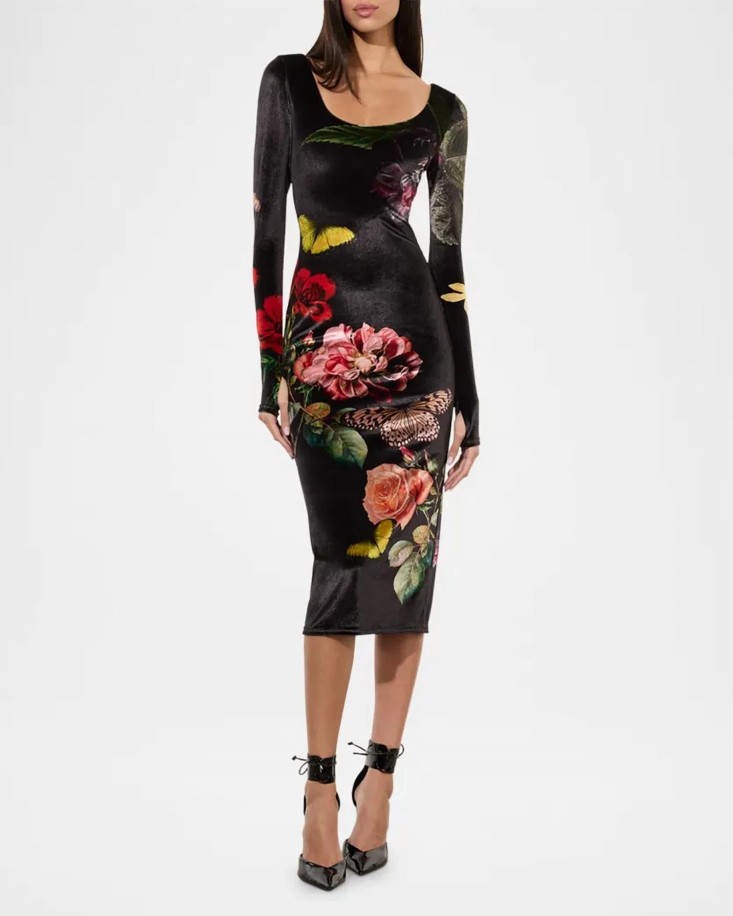Alice + Olivia - Delora Scoop Neck