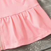 Pete + Lucy - Girls Botanical Blush Hooded Jacket