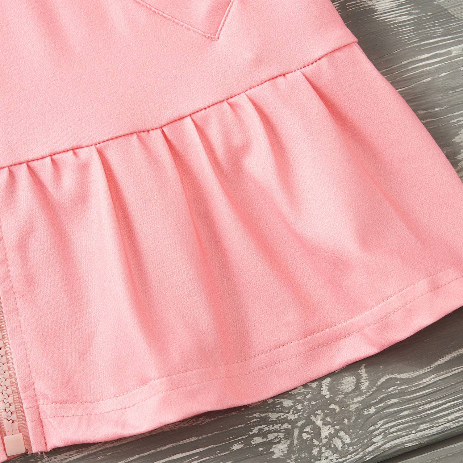 Pete + Lucy - Girls Botanical Blush Hooded Jacket