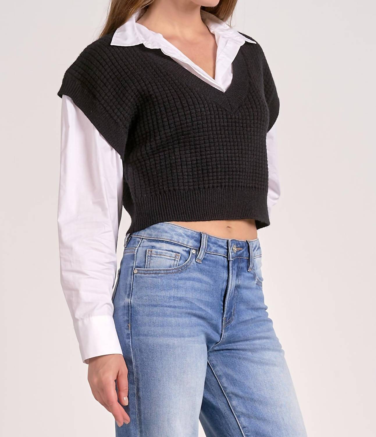 Elan - Gianna Sweater Top