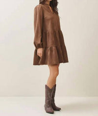 Able - Sally Tiered Long Sleeve Dress