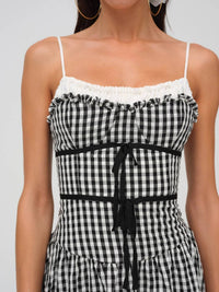 For Love & Lemons - Georgia Gingham Midi Dress