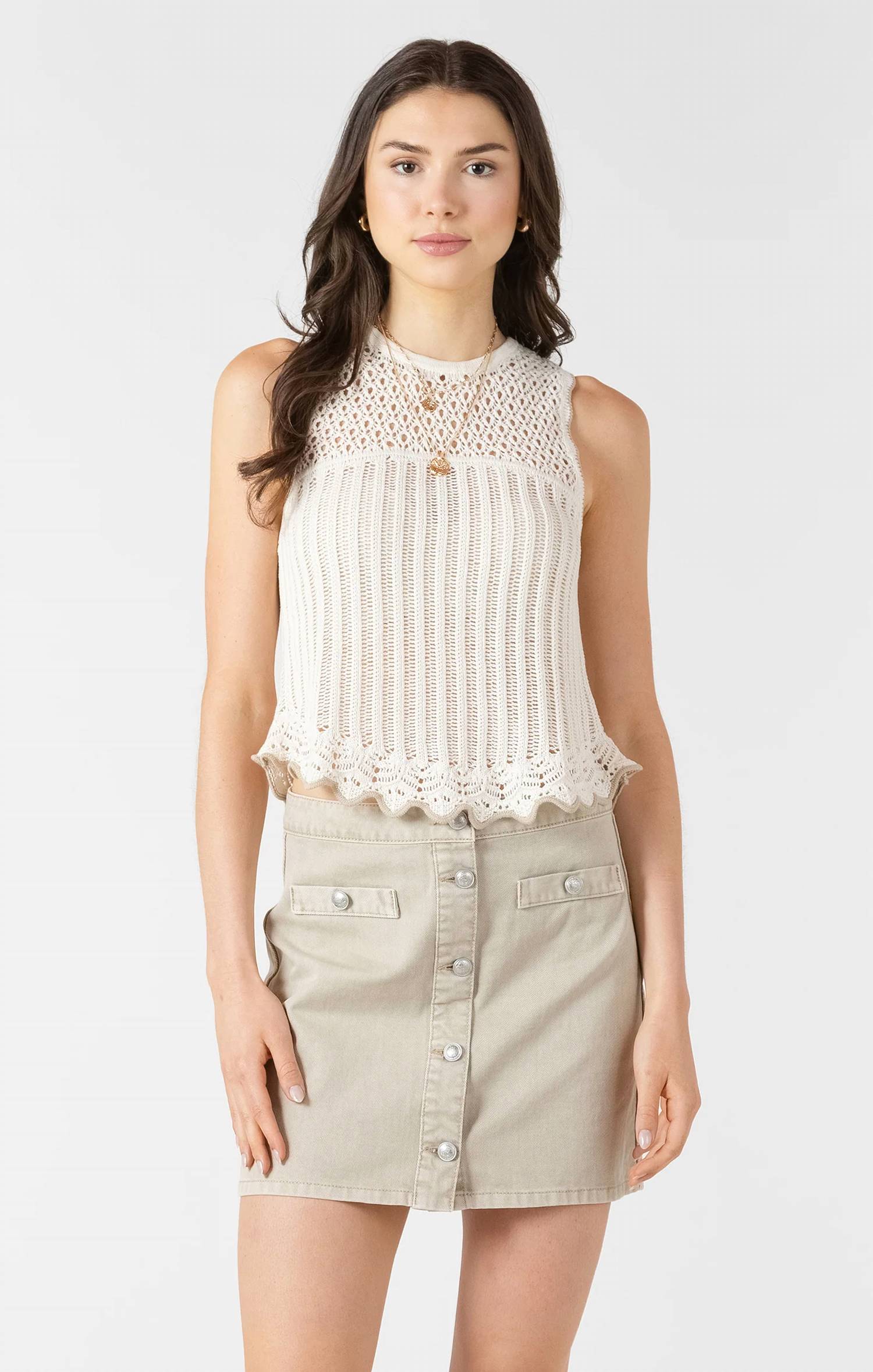 Dex - Bloom Crochet Tank Top