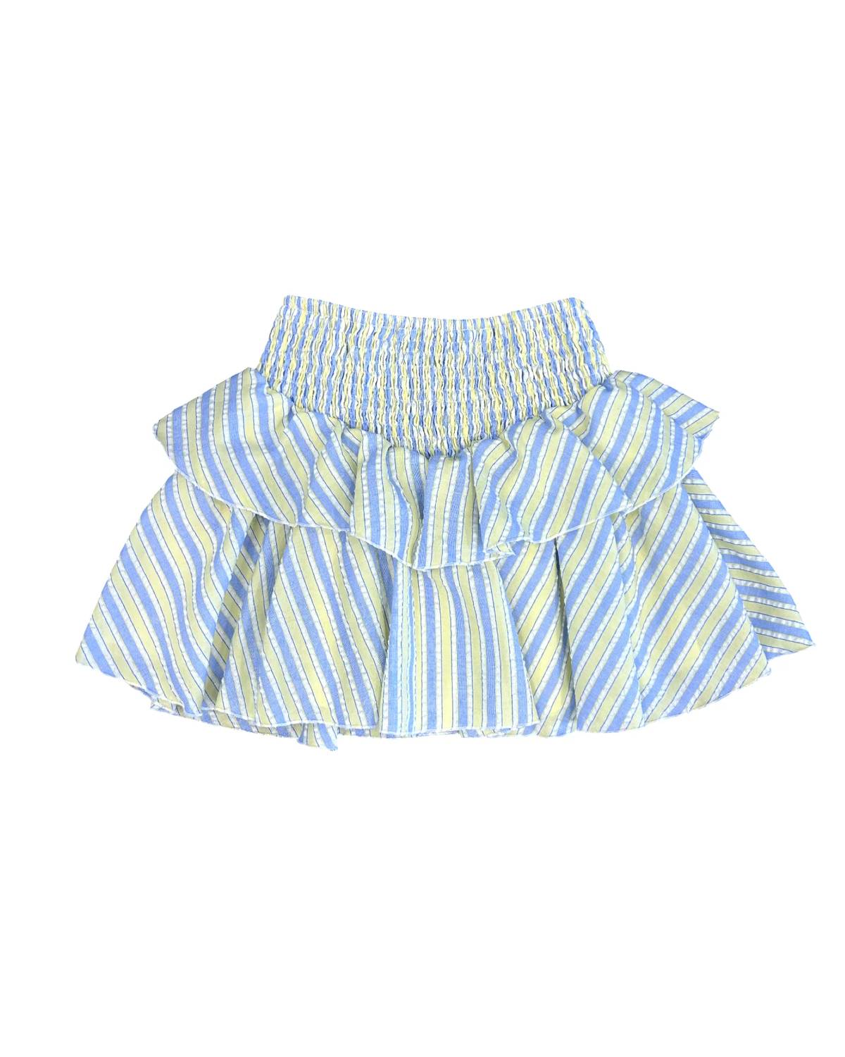 Flowers By Zoe - Girls Striped Ruffle Skirt
