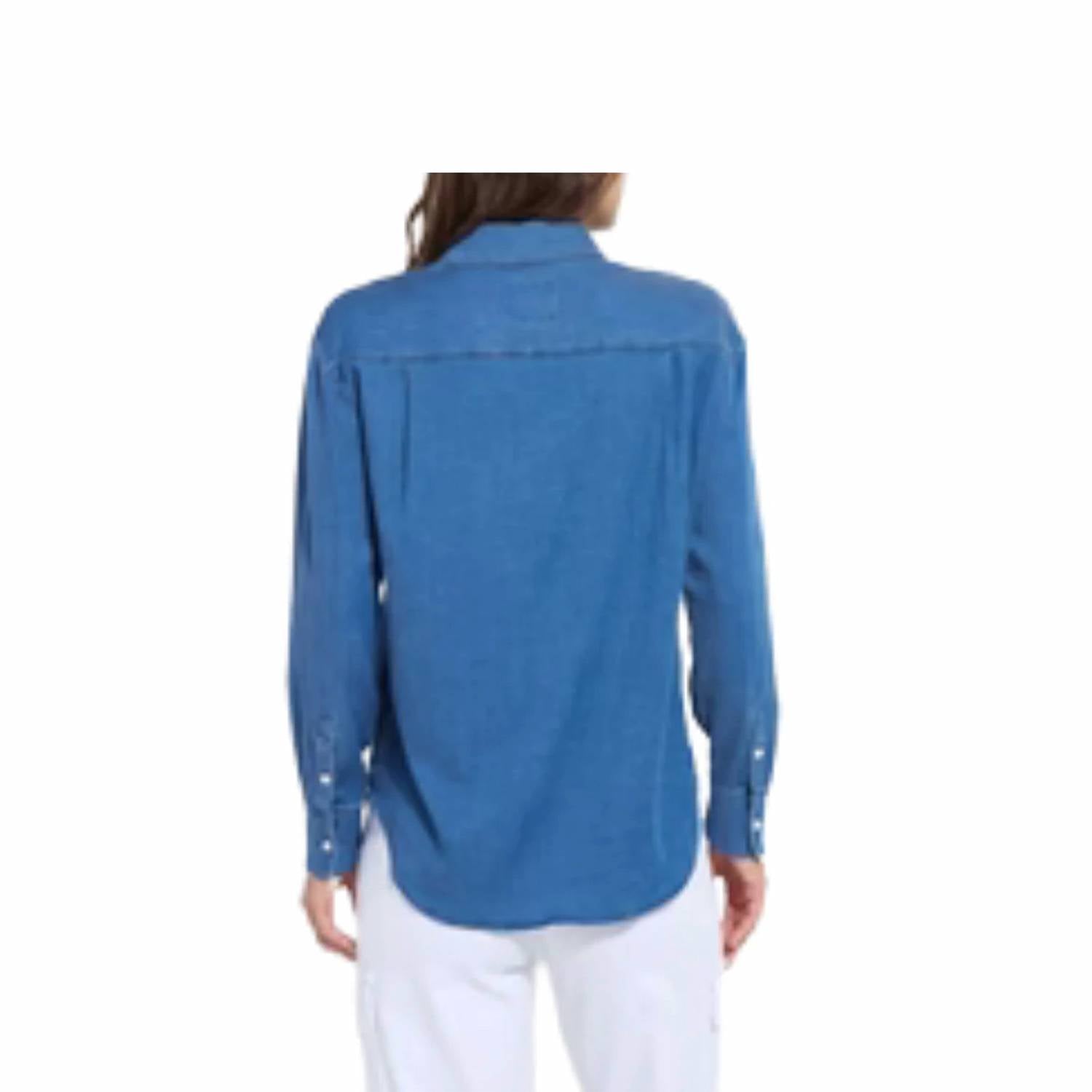 Lysse - Bay Crop Chambray Shirt
