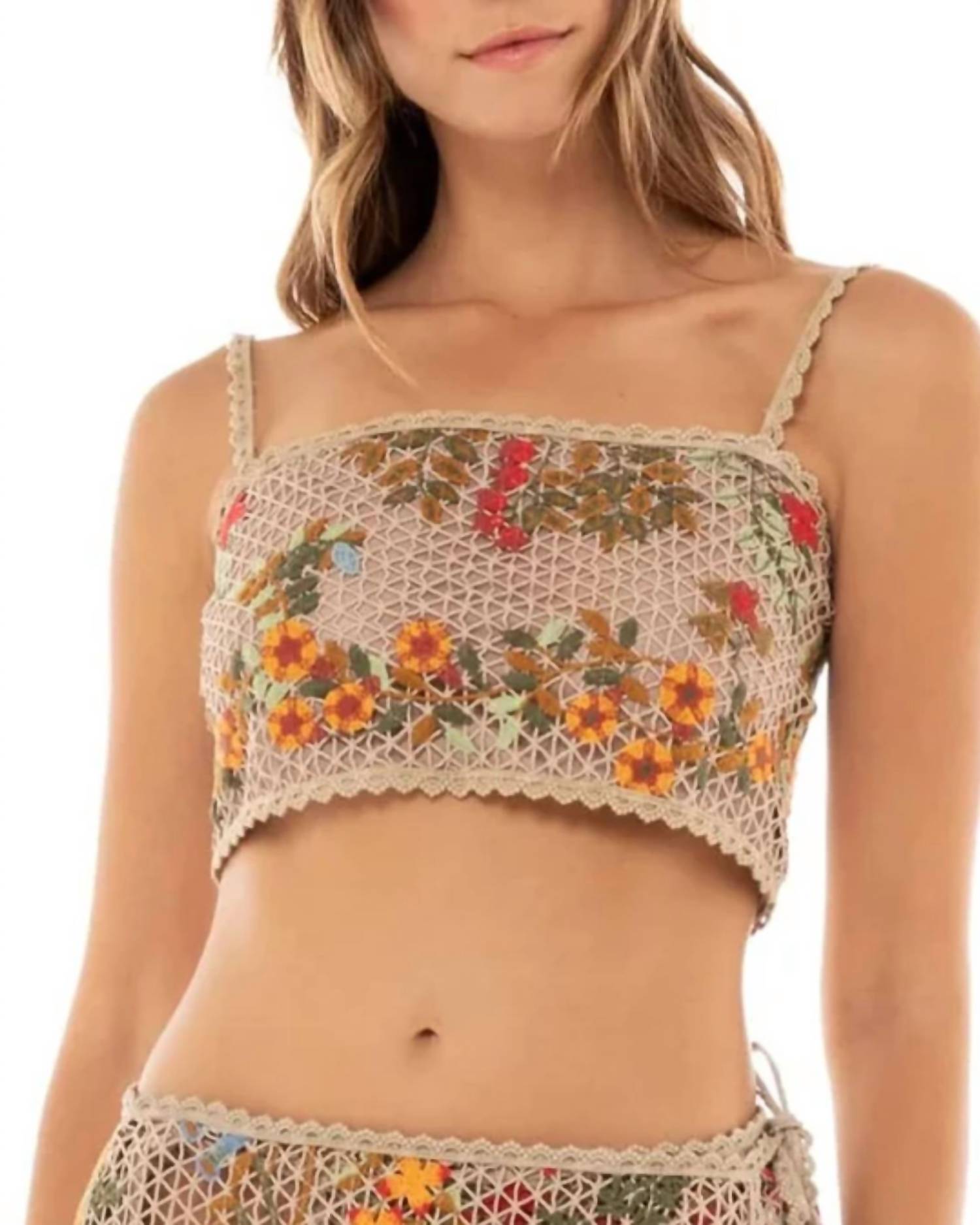 Agua Bendita - Vicky Crop Top
