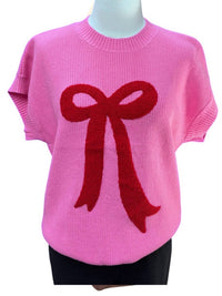 Mary Square Women's Josie Sweater in pink - women's sweater