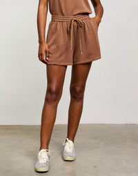 Skies Are Blue - Amber Scuba Shorts