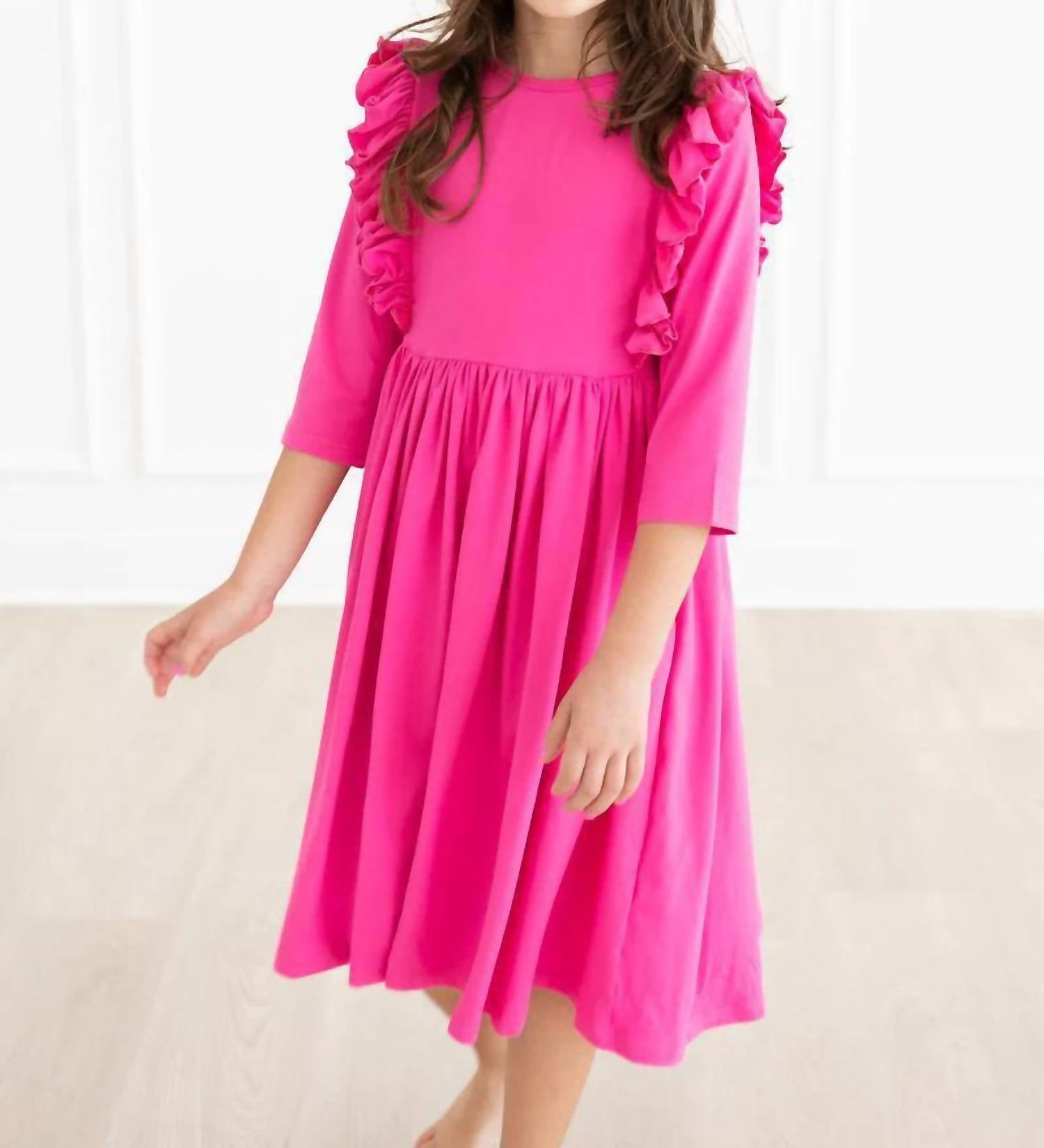 Mila & Rose - Girl's Ruffle Twirl Dress