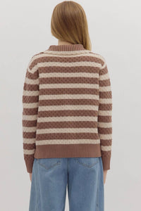 Entro - Stripes And Fun Sweater