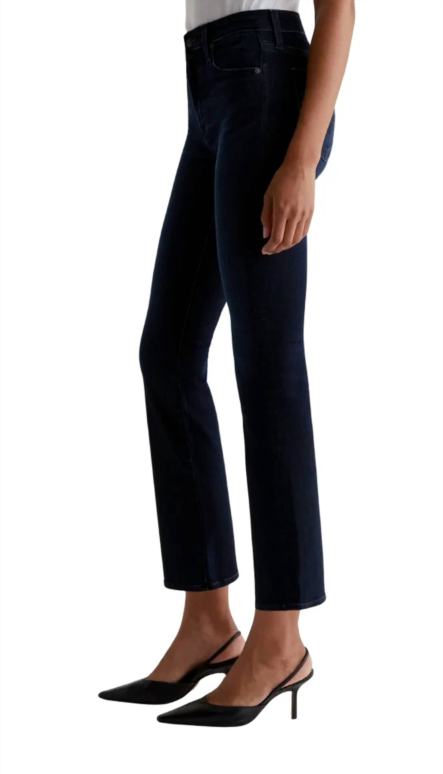 Ag Jeans - Farrah Boot Crop Mid-rise Jeans