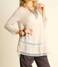 Umgee - Lace Detail Top