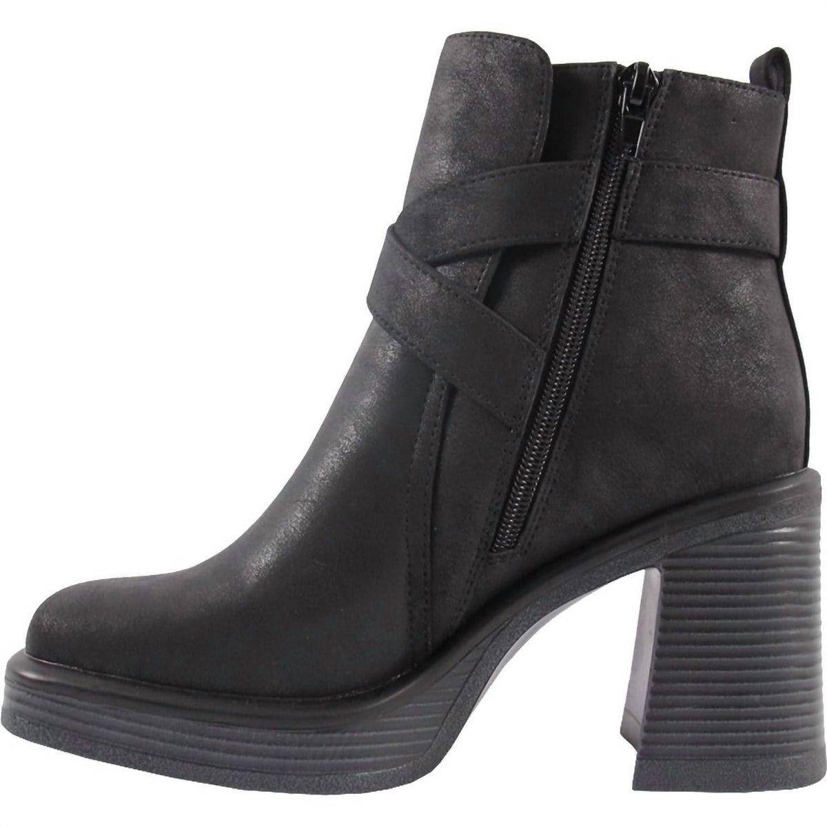 Jellypop - Women's Eugenie Block-heel Booties