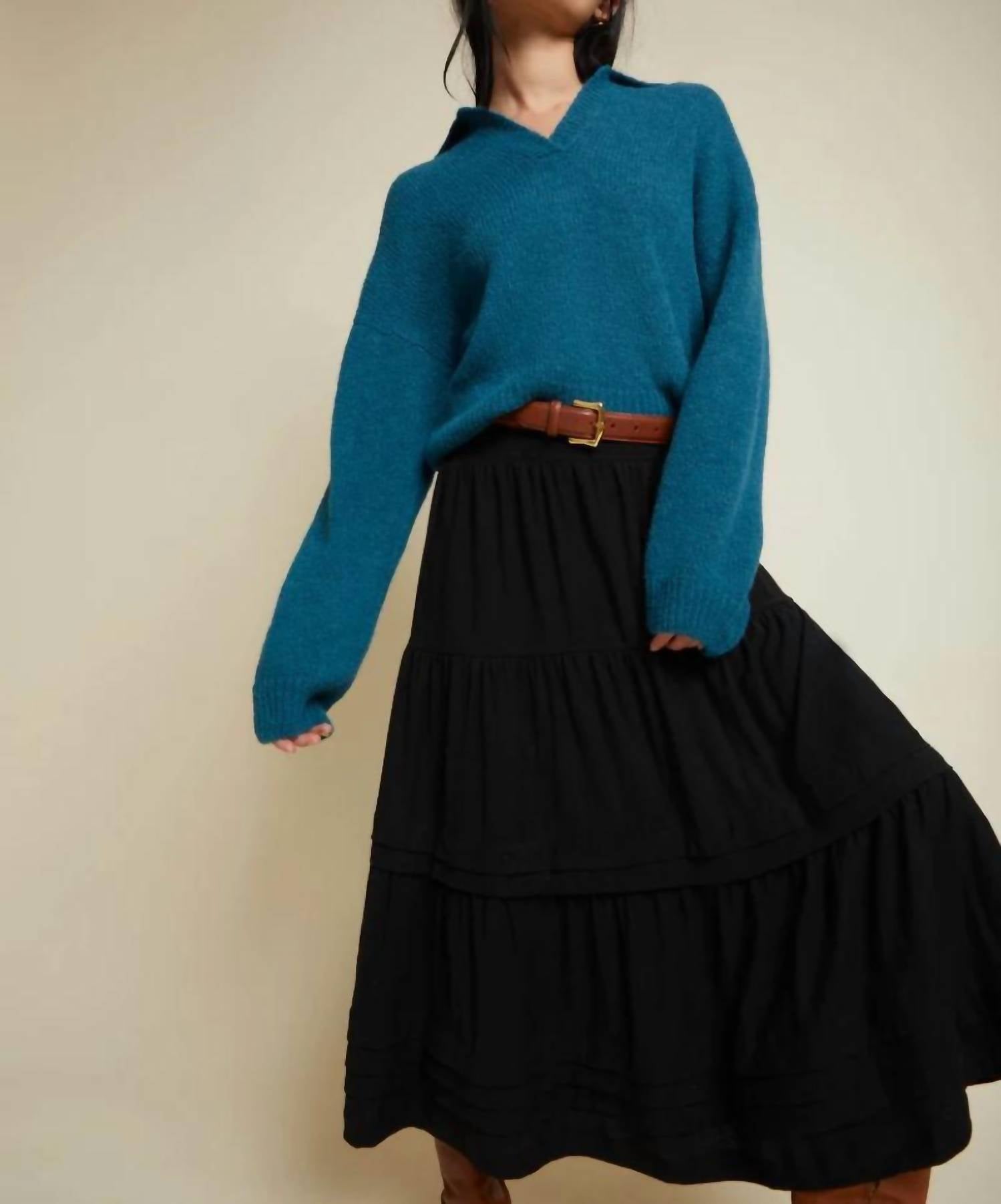 Nation Ltd - Janine Tiered Midi Skirt