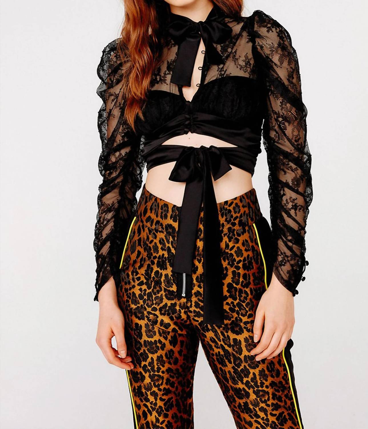 For Love & Lemons - Farrah Button-Up Blouse