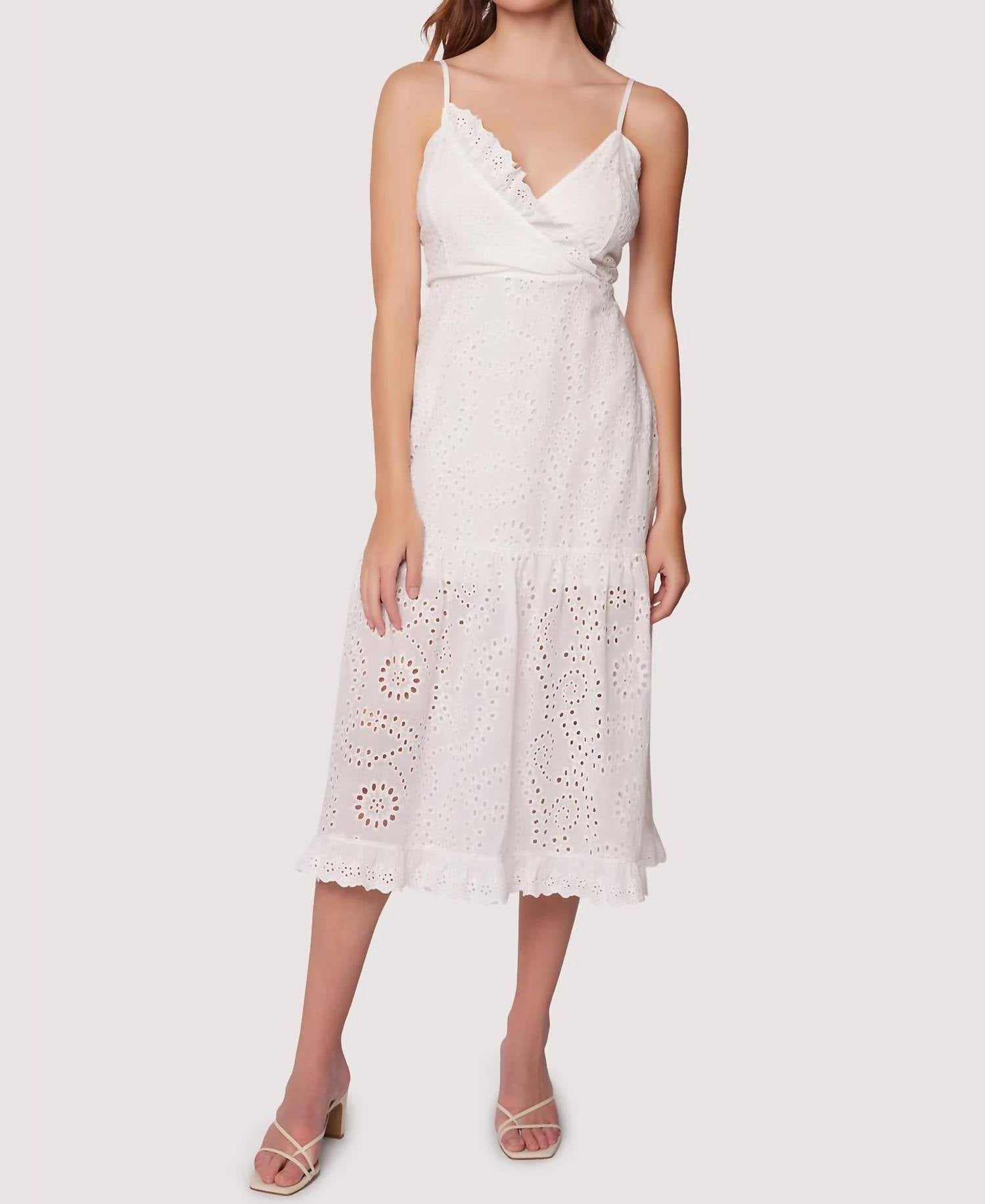 Lost + Wander - Petals of the Sky Midi Dress