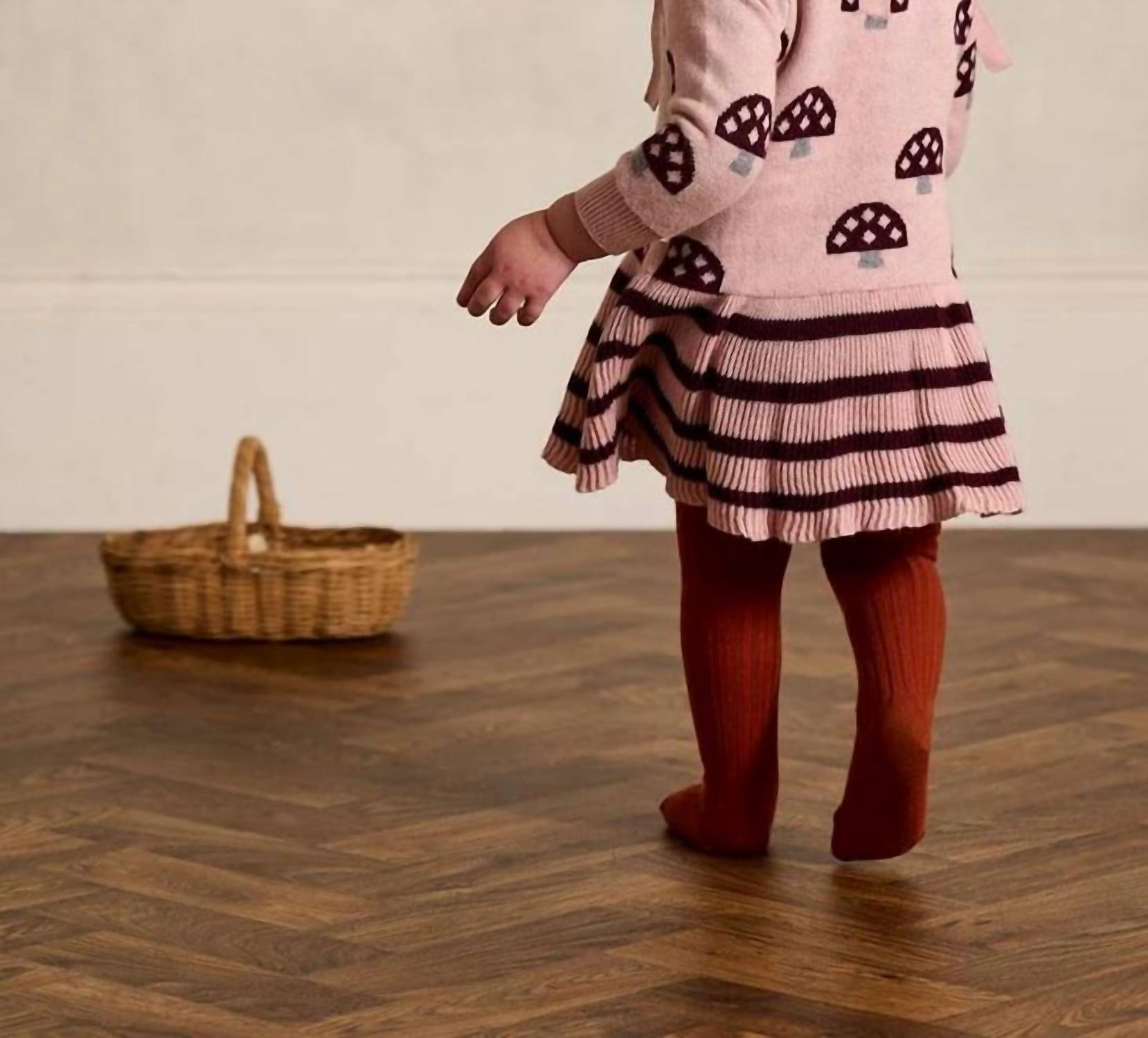 The Bonnie Mob - Girls Mushroom Knit Dress