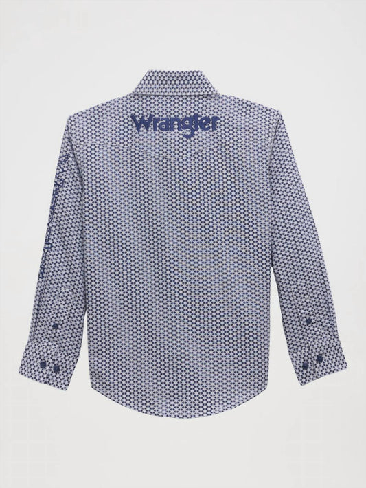 Wrangler - Kid's Logo Long Sleeve Shirt