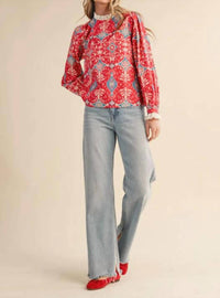 &Merci - Lace-trimmed Top
