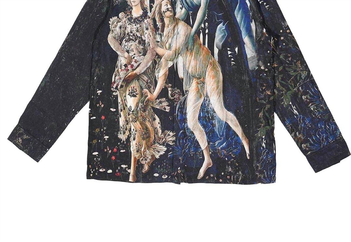 Very Rare - Unisex Primavera Long Sleeve Button Down Shirt
