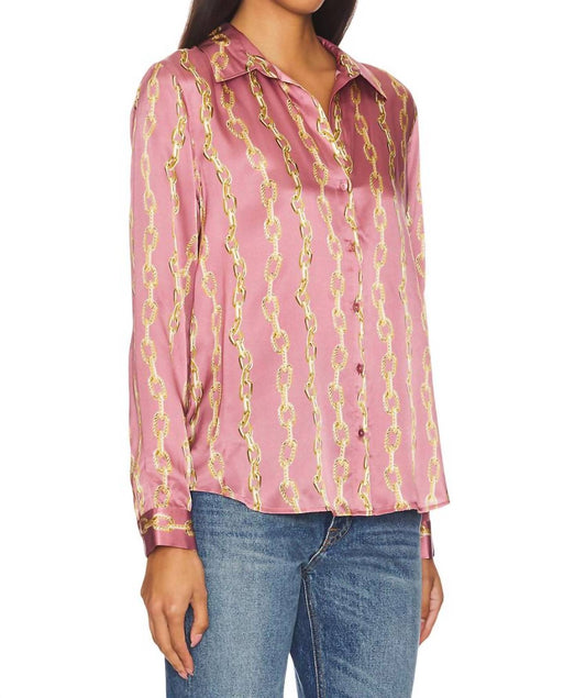 L'Agence - Tyler Long Sleeve Blouse