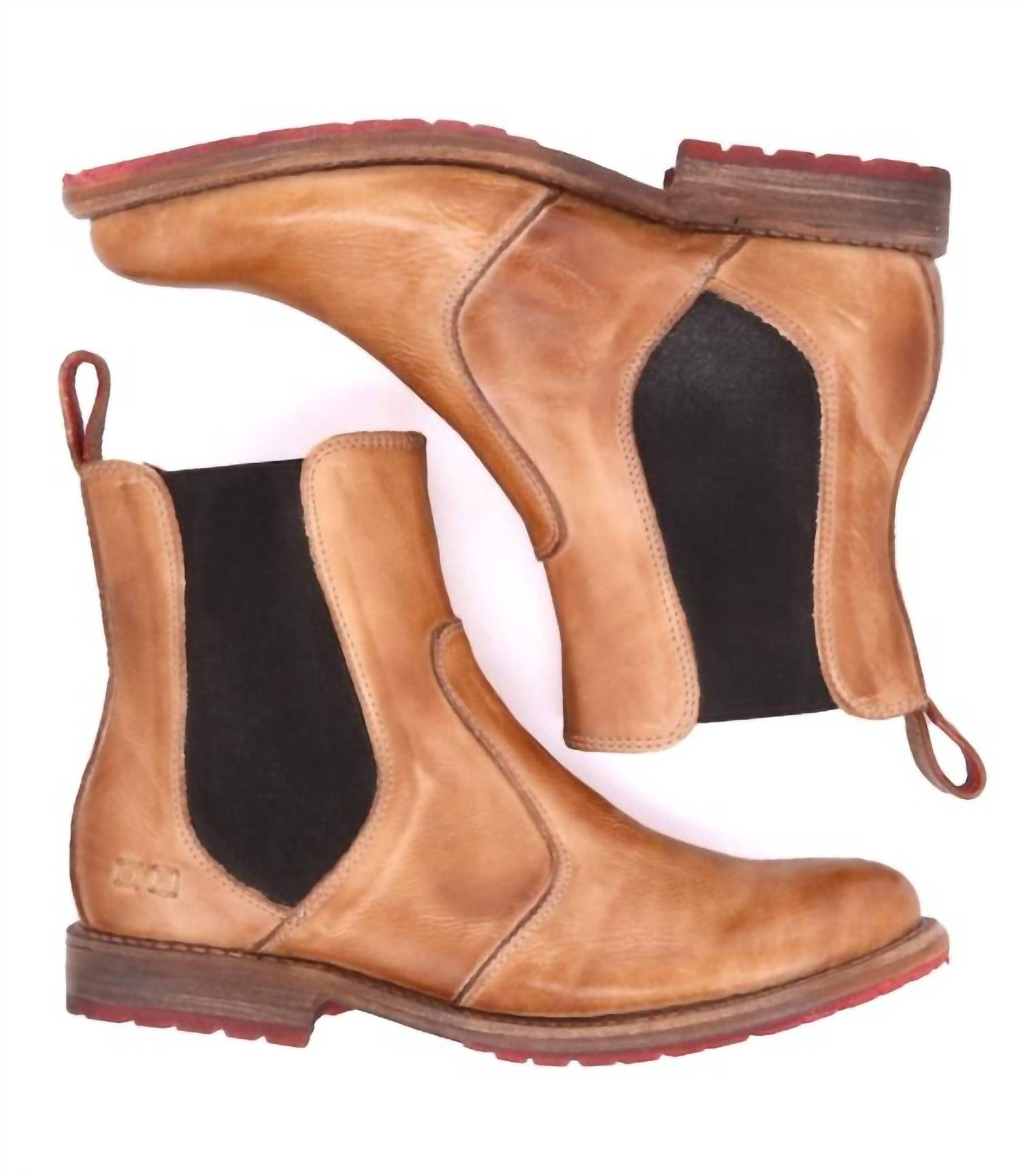 BEDSTU Women's Nandi Chelsea Lux Boots in tan rustic - women's shoe - alternate view