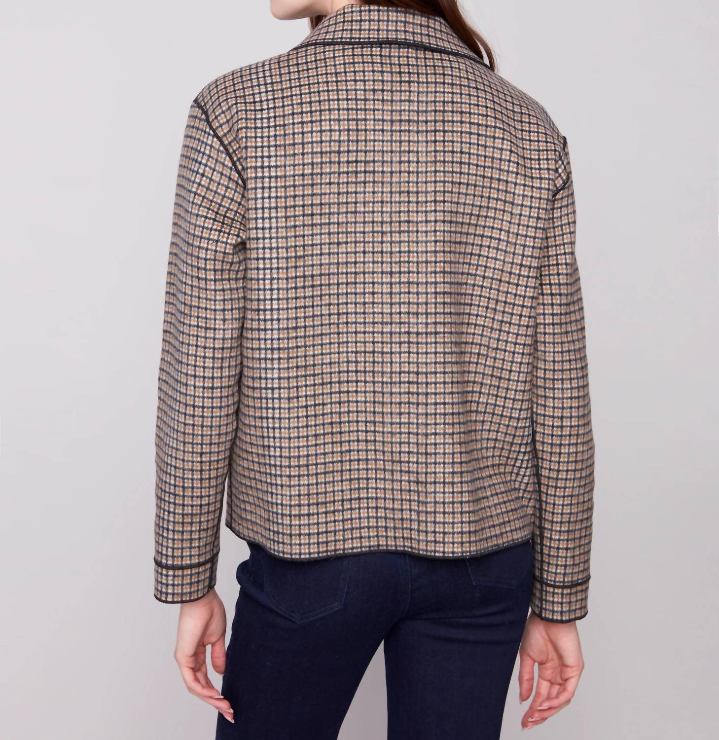 Charlie B - Plaid Reversible Jacket