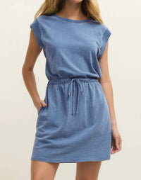 Z Supply - Kalani Jersey Denim Mini Dress