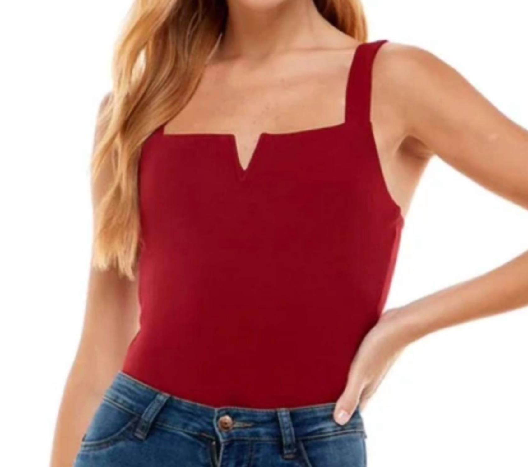 Tcec - Sleeveless Tank Bodysuit