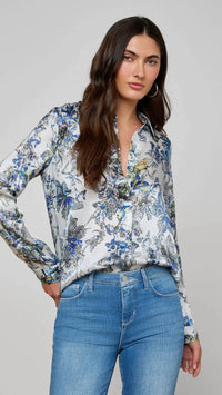 L'Agence - Tyler Silk Blouse