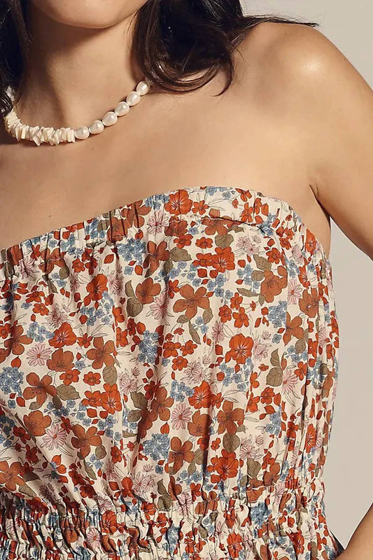 Stateside - Desert Floral Tube Top