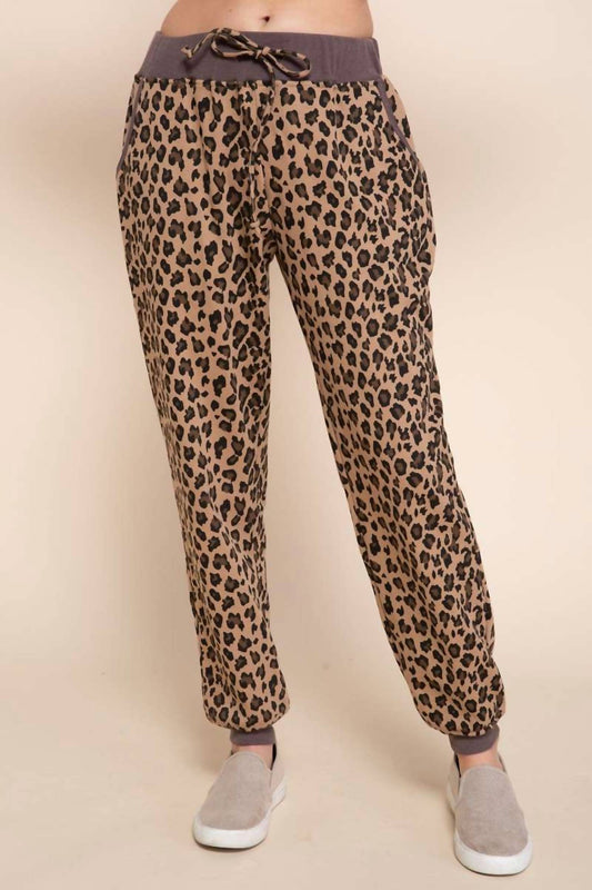 Mittoshop - Leopard Jogger Pants