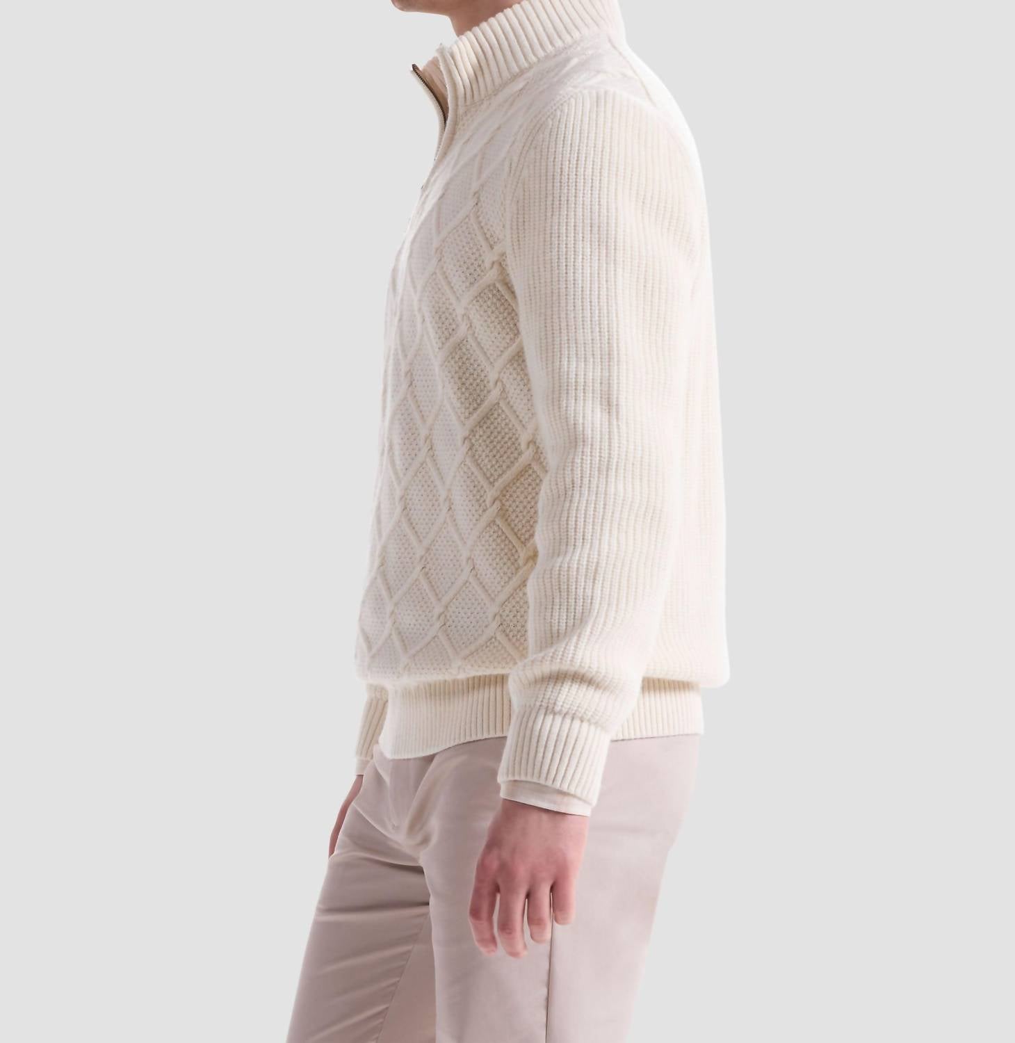 Bugatchi Uomo - Men's Zip Sweater