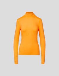 Aztech Mountain Next To Skin Base Layer Top in orange - women's long sleeve top - view 5