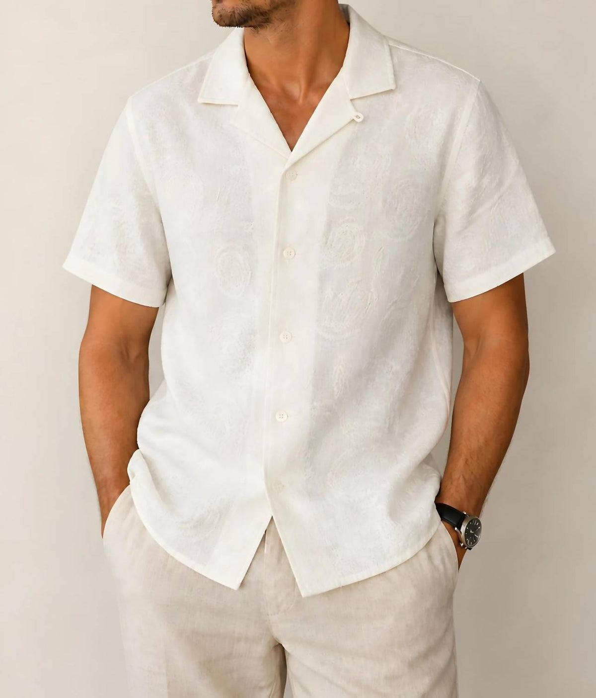 Billy Reid - Short Sleeve Numajiri Beach Shirt