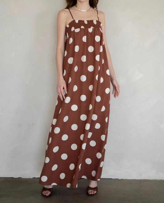 Things Between - Polka Dot Maxi Dress