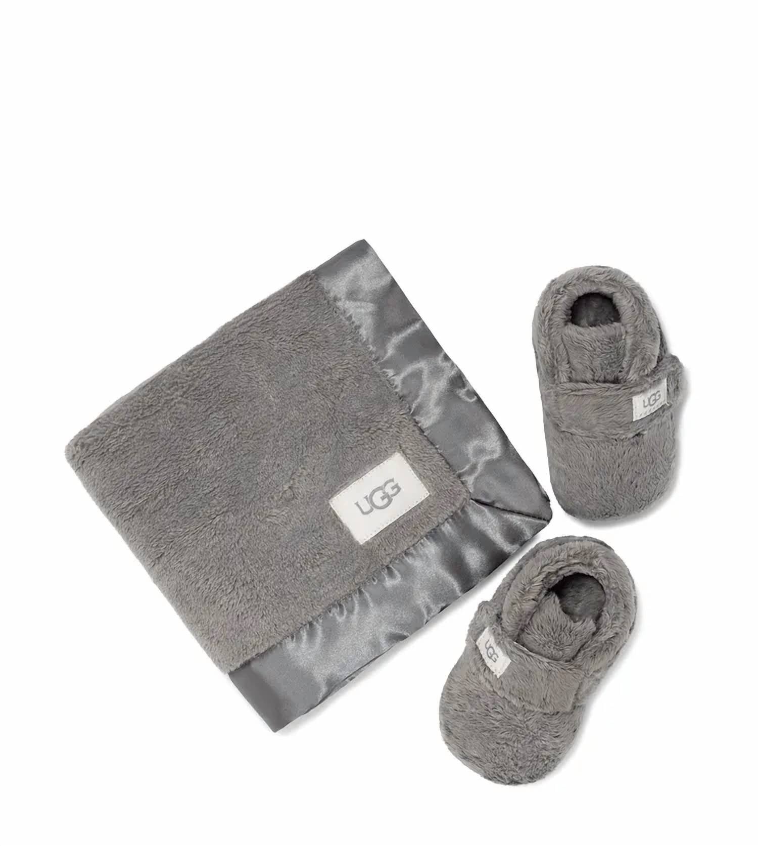 Ugg - Kids Bixbee Bootie And Lovey Blanket