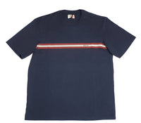 Bally - Men's Short Sleeve Striped Logo T-shirt