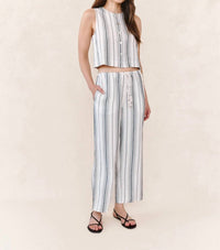 Bella Dahl - Tassel Cord Drawstring Crop Pants