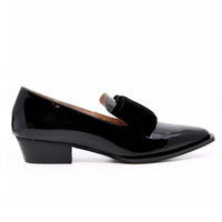 ALL BLACK Women's Pat And Bow Loafers in black - women's flats - view 4