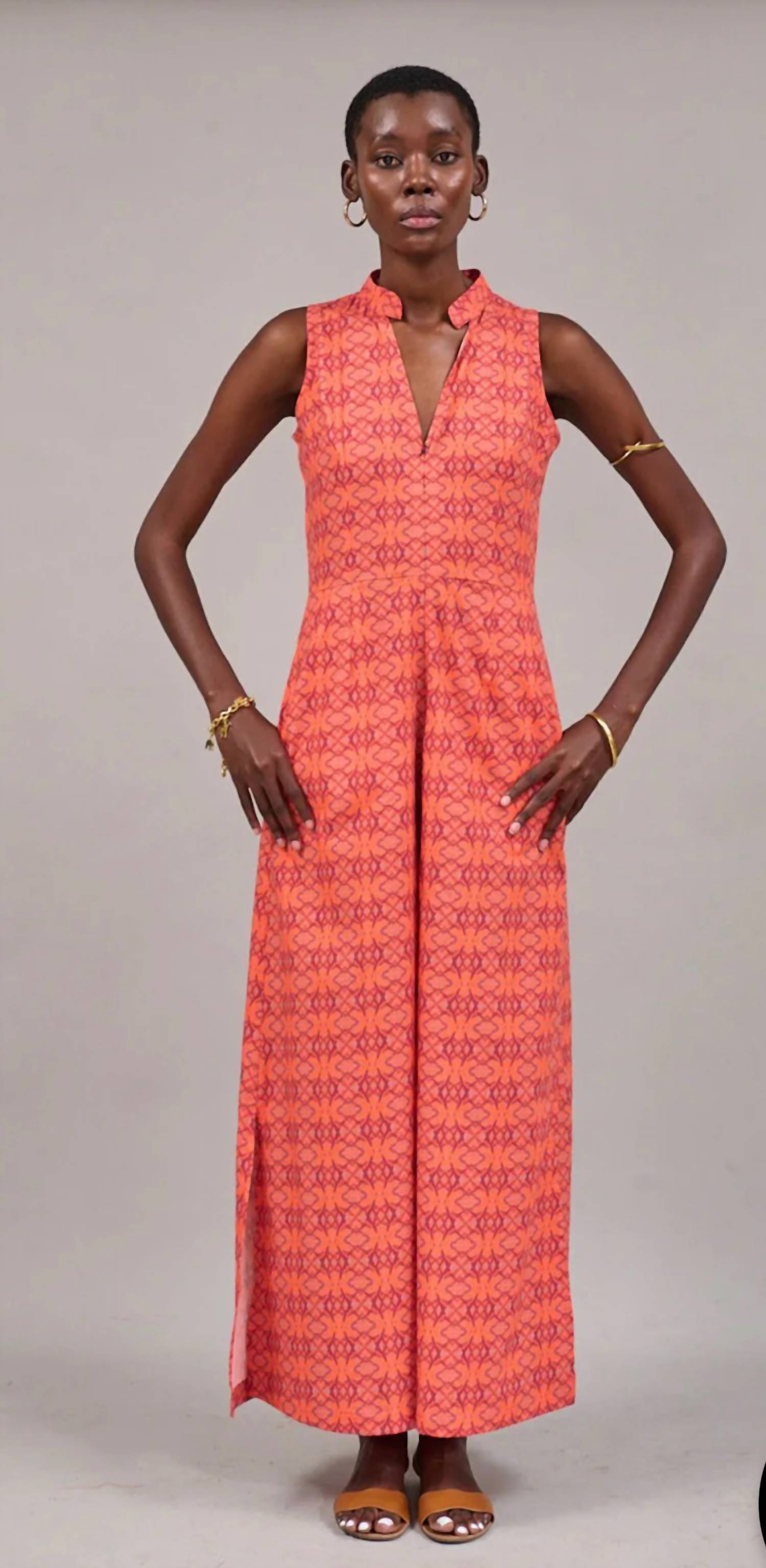 Kahindo - Watershed Sleeveless Jumpsuit