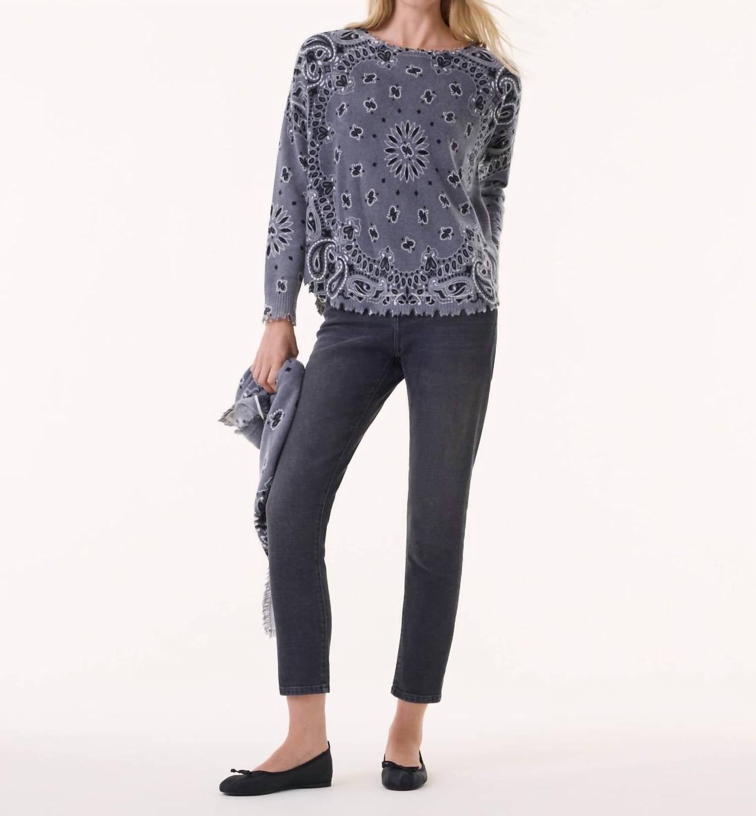 Kujten - Mela Bandana Bico Sweater