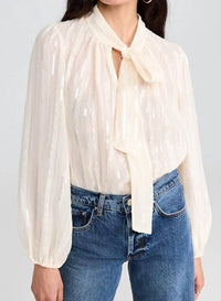 Shoshanna - Rye Long Sleeve Top